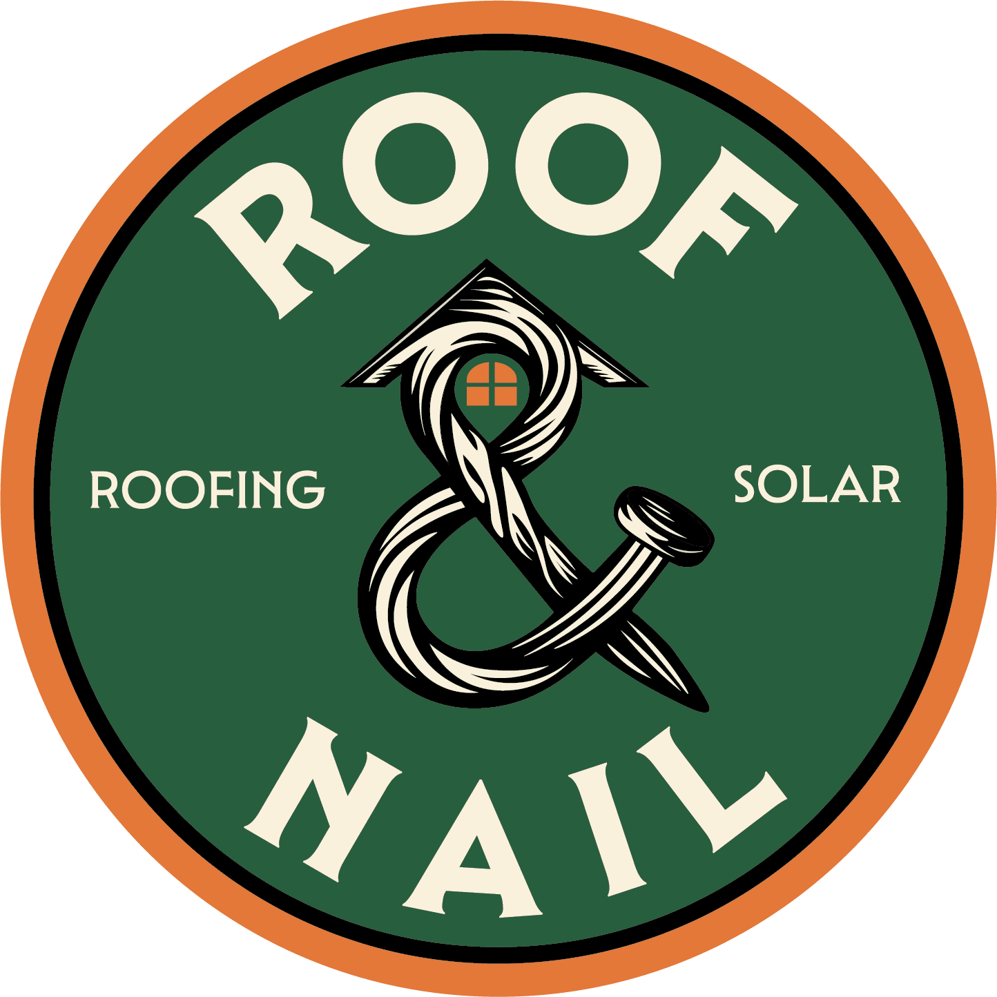Roof and Nail Logo