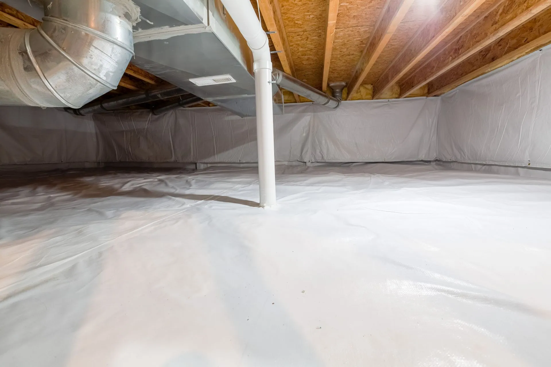 vapor barrier installation