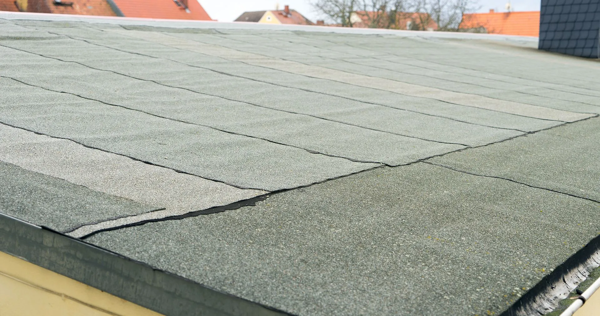 low slope membrane roof installation