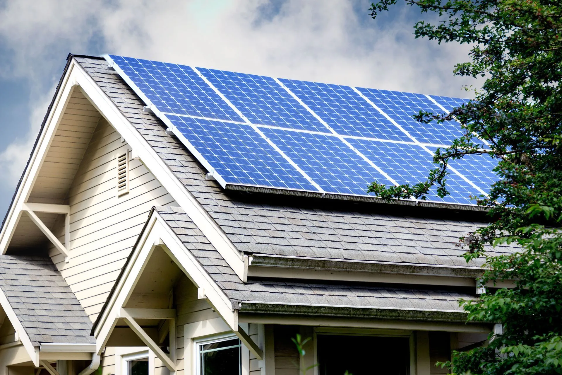 solar roof installation