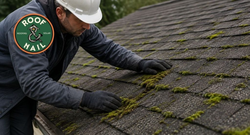 does moss damage asphalt shingles